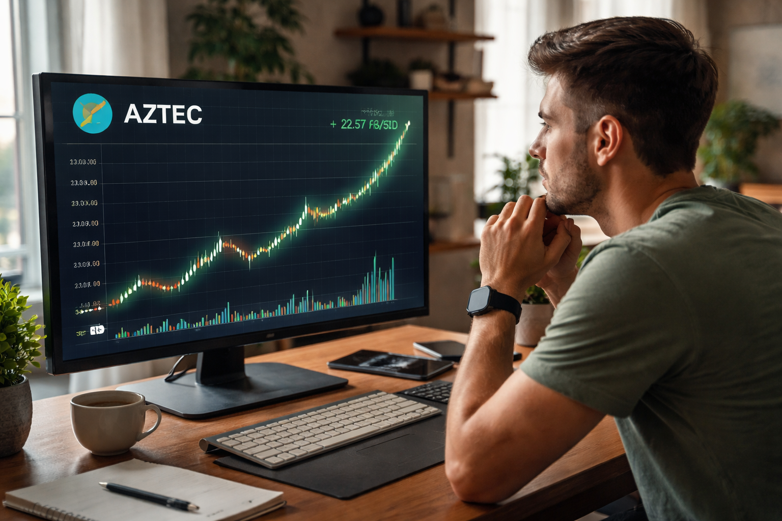 Here’s why AZTEC price is rising