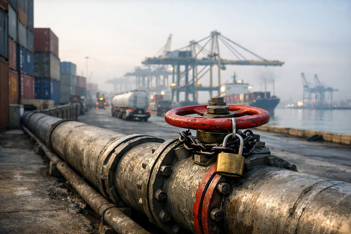 Oil prices falling hasn't stopped China trade and US inflation weakening as Iran contagion spreads