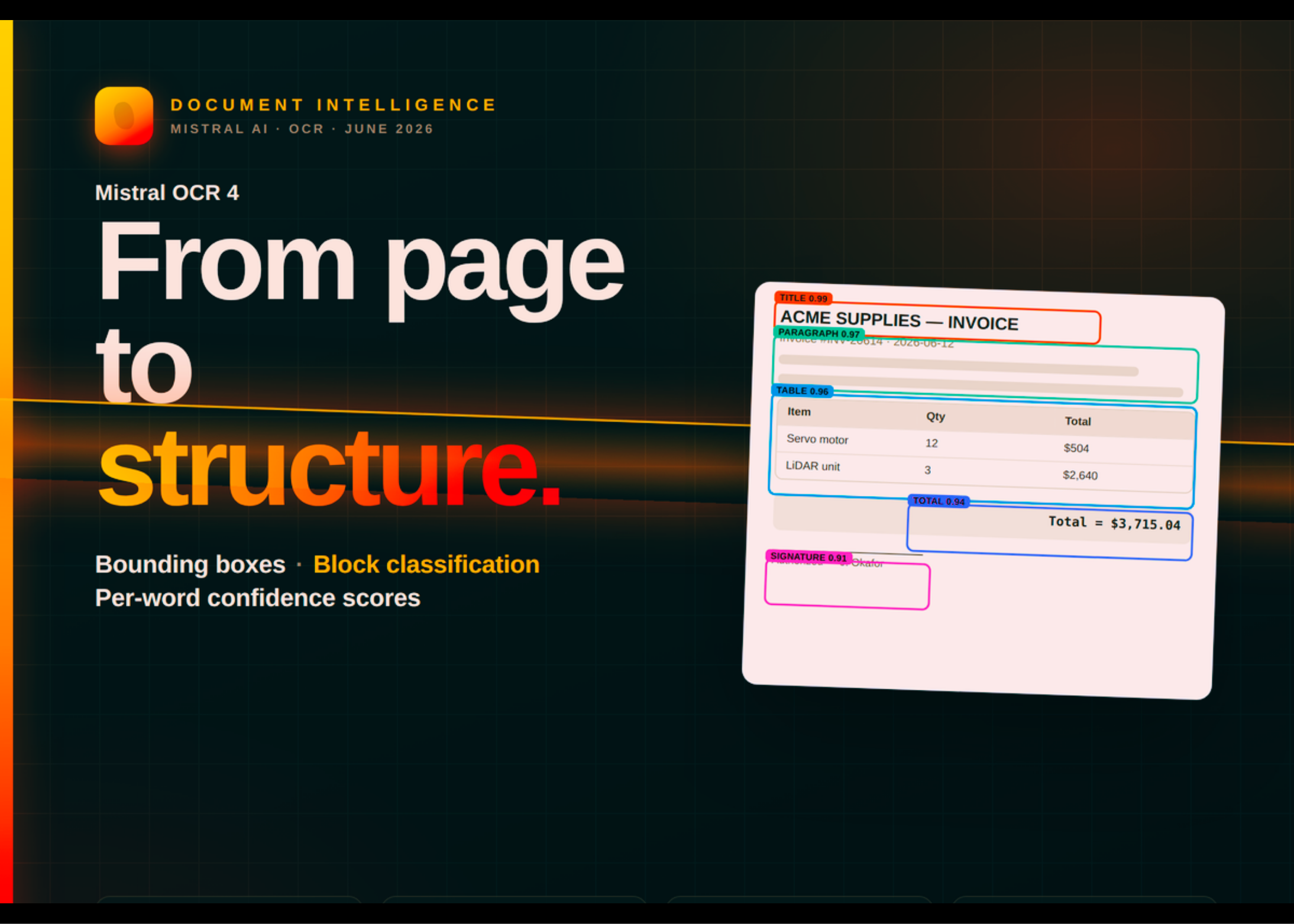 Mistral OCR 4 Brings Citation-Ready Structured Output to RAG, Agentic, and Enterprise Search Pipelines