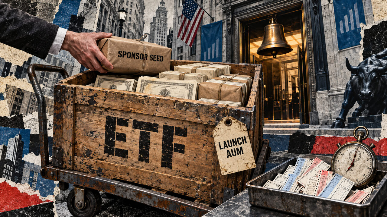 A $100 million launch balance doesn't mean a crypto ETF has real investors